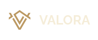 valora logo bronze ivoire